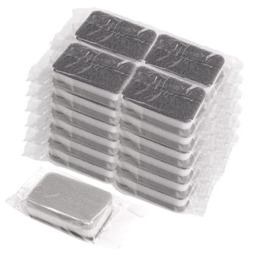 Individually Wrapped Sponges, Bulk Kitchen Dish Sponges, Non-Scratch Dish Scrubber Pads, Odorless Cleaning Sponge Wipes Scrubbers, Perfect for Travel,