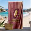 Queensland Maroons Druck Strandtuch Weich Tragbar Schnell?Trockenes Handtuch für Pool Sommerurlaub Outdoor Sport