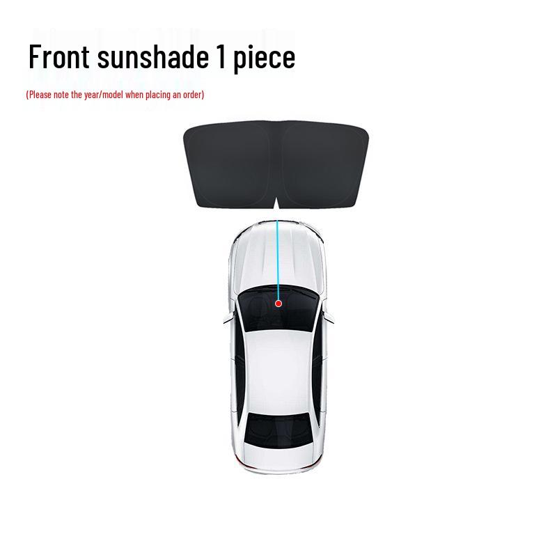 Magnetic Sunshade Screen for Chery Tiggo 8 - Heat Insulating Car Curtains