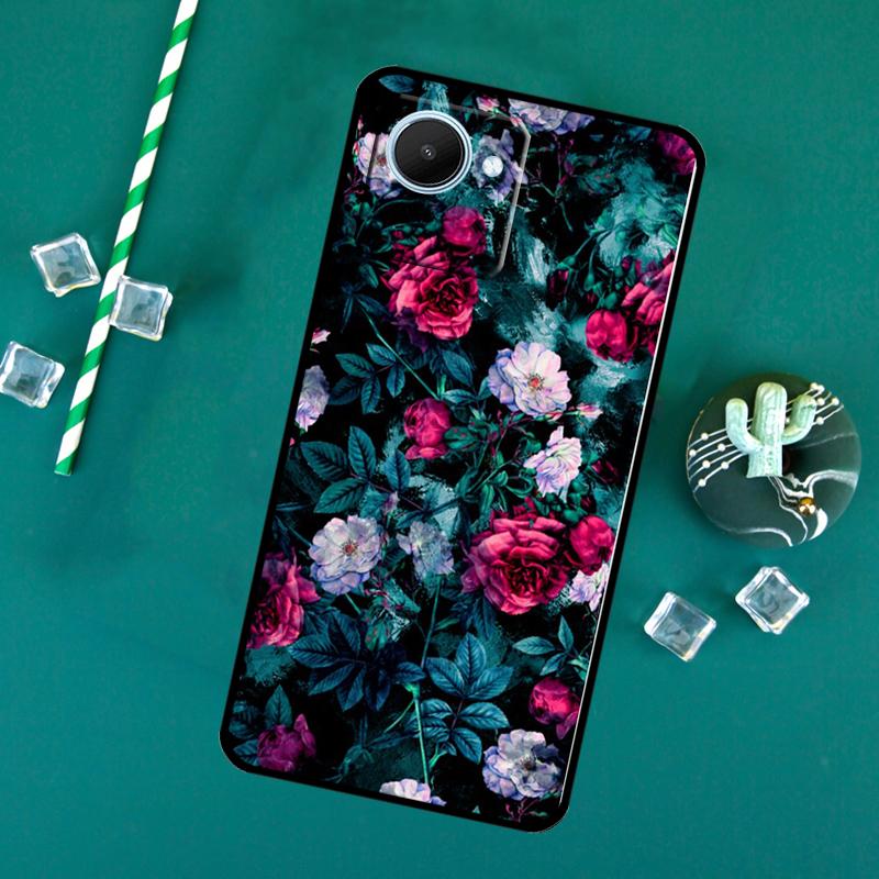 Red Roses Floral For Realme 15 Pro 10 11 12 13 14 Pro Plus GT6 GT7 C61 C67 C63 C71 C55 C51 C65 C53 C75 Case