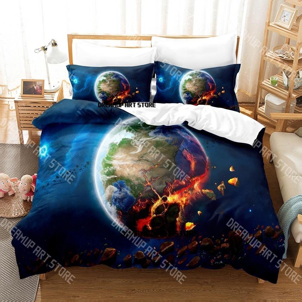 Fashion Art landscape outdoor Bedding Set Single Twin Full Queen King Size Bed Set Kids Bedroom Duvetcover Sets Bed Sheet Set