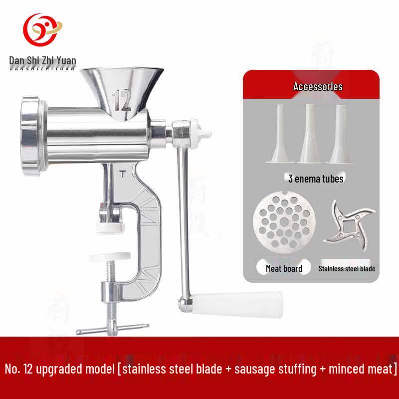 Manual Home Meat Grinder & Sausage Stuffer
