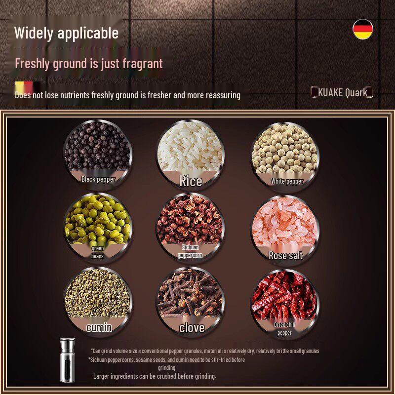 Stainless Steel Manual Pepper Grinder