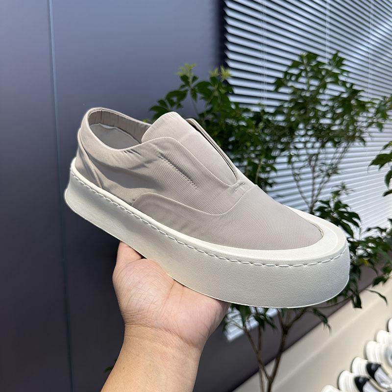 Sommer neue atmungsaktive Eis seide Stoff Freizeitschuhe dünner Stoff Segeltuchschuhe faule Schuhe jw