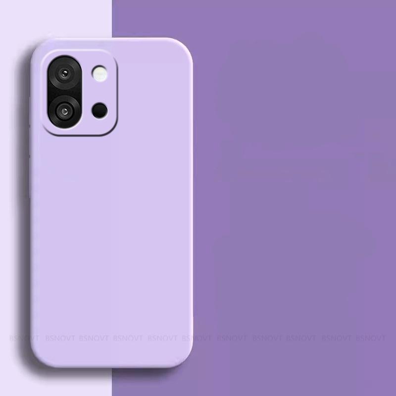 For Oneplus 13T Case Cover Oneplus 13T Capas New Shockproof Bumper Original Liquid Silicone Square Fundas Oneplus 13T Soft Cover