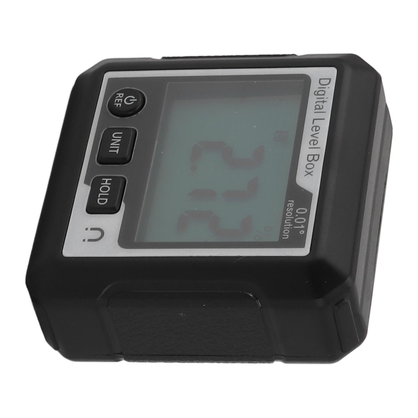 

Digital Box Magnetic Data Lock Angle Slope Conversion Protractor Angle Finder Gauge for Carpentry Building Masonry Bevel