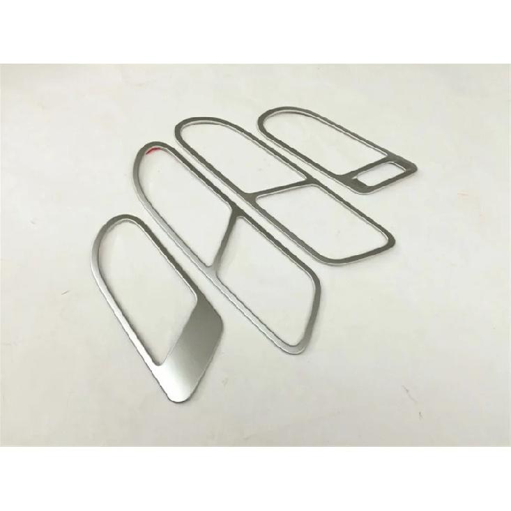 Car Styling ABS Chrome Interior INNER Door Handle Bowl Frame Cover Trim For Volkswagen VW Tiguan 2010 2011 2012 2013 2014 2015