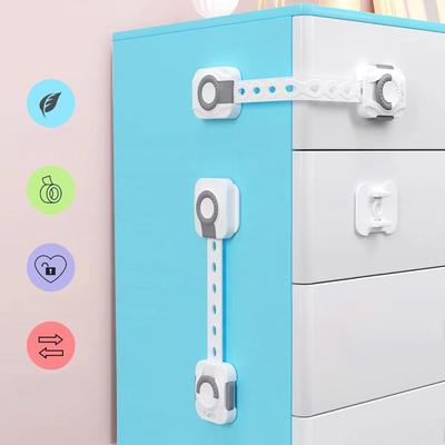 Multi-functional Child Drawer Safety Lock Baby Anti-clip Cabinet Door Toddler Kids Lock Drawer Lock Protection Security Supplies