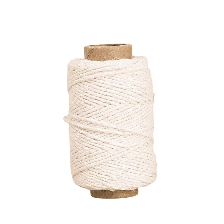 Cotton Macrame Cord Rope Bohemia Wedding Crafts DIY Twine Thread String Handmade Sewing Home Wall Hangings Party Decor