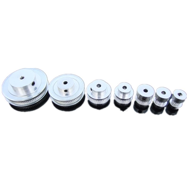 2GT Timing Pulley, 60/80 Teeth, 1:2345 Reduction, Mechanical Timing Belt Pulley Model