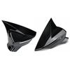 Gloss Black / Carbon Fiber Wing Mirror Covers Caps For Seat Leon MK3 MK3.5 5F ST FR Cupra 2013- Rearview Mirror Case Cover