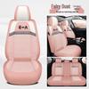 Bestune Cartoon Car Seat Cushion: Universal Leather-Linen Wrap for All Seasons