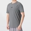 Skechers Fashion Sports Series Comfortable Breathable Casual Running Training Short Sleeve T-Shirt Unisex Tops Gray P224U046-05CQ