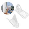 Transparent Sliding Door Lock Anti-pinch Sliding Sash Stopper  for Child Security Protection
