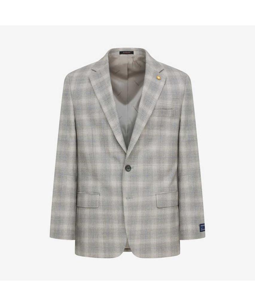 Fahrenheit Grandcru Zignone Shadow Check Suit Jacket (Fjjax2144)