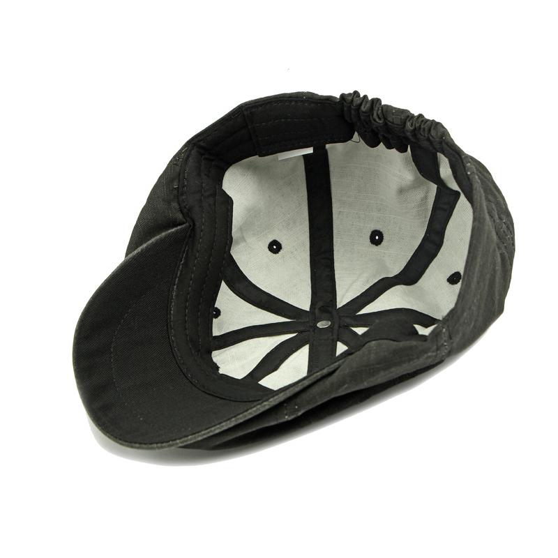 Four Seasons Cotton Cap Men British Vintage Octagonal Cap Solid Color Newsboy Cap