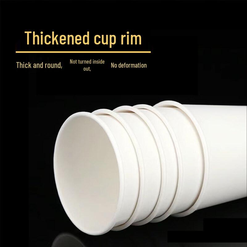 VAKADA Disposable Hot Drink Paper Cups with Lids