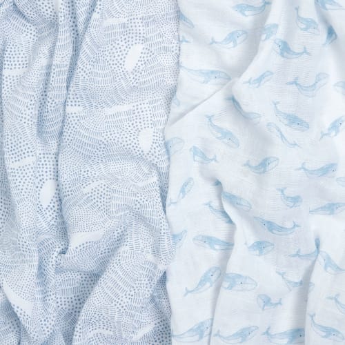Aiden and Anay Swaddle Aswo20005 Oceanic Baby