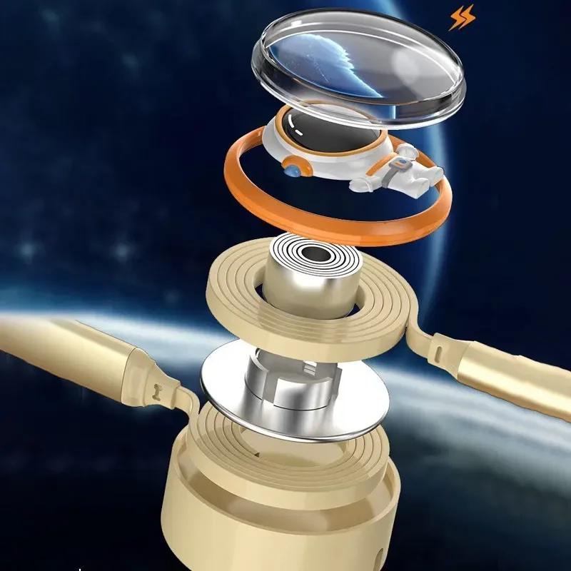 3 In 1 5A Super Fast Charging Data Cable Suitable For  iPhone Huawei Samsung Xiaomi Poco Mobile Phone Telescopic Charging Cable