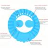 Ear-Protecting Children's Shampoo Cap Baby Shampoo Cap Girls' Infant Bathing Hat Kids' Waterproof Bath Cap Hair Washing (1 Piece)