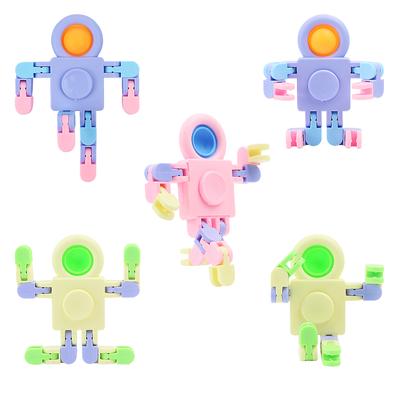 Astronauten-Kettengyroskop, mechanisches Deformationsgyroskop, Dekompression, vielseitiges Astronauten-Fingerspitzen-Gyroskop-Spielzeug