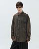 ZIOSONGZIO Semblance Tencel Denim Shirt Brown Zh5Sh803Br