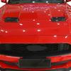 2x Kohlefaser Motorhaube Motor Luftschlitz Dekor Abdeckung Zierleiste Rahmen Für Ford Mustang 18+