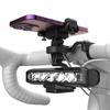 Bicycle Light Phone 8000mAh 2600LM Rechargeable Bicycle Headlight for Night with Universal Phone Holder 2-in-1 & Holder Riding, Adjustable,
