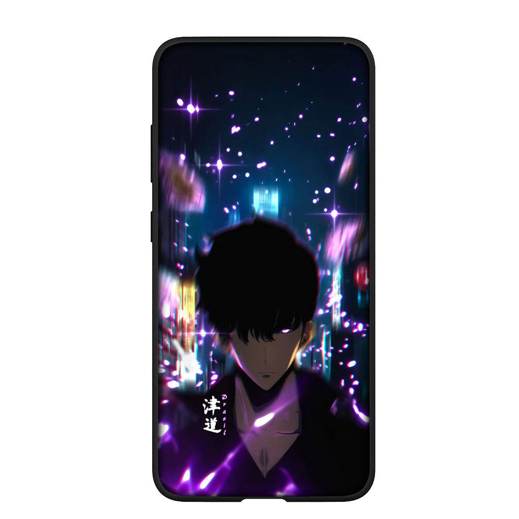 Phone Case for Samsung Galaxy S25 S23 S22 S24 Ultra FE A05 A06 A15 A16 A36 A37 A35 A54 A55 A56 A57 A25 A26 A53 Solo Leveling Anime Arise Poster Cover