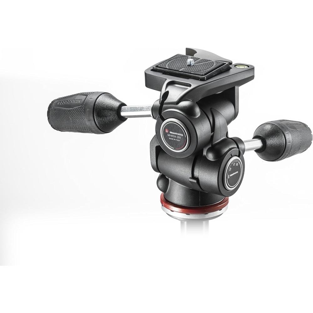 Manfrotto Mh804 3w Basic 3 Way Head With 804 Adapt Quick Release Plate