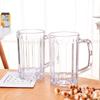 500ML Unbreakable Transparent Acrylic Mug for Beer Coffee Juice Water Perfect for Any Occasion