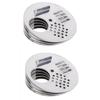 Bee Hive Door Vent Stainless Steel Entry Gate Beekeeping Equipment Rotating Disc for Nucleus Mini Hive Box