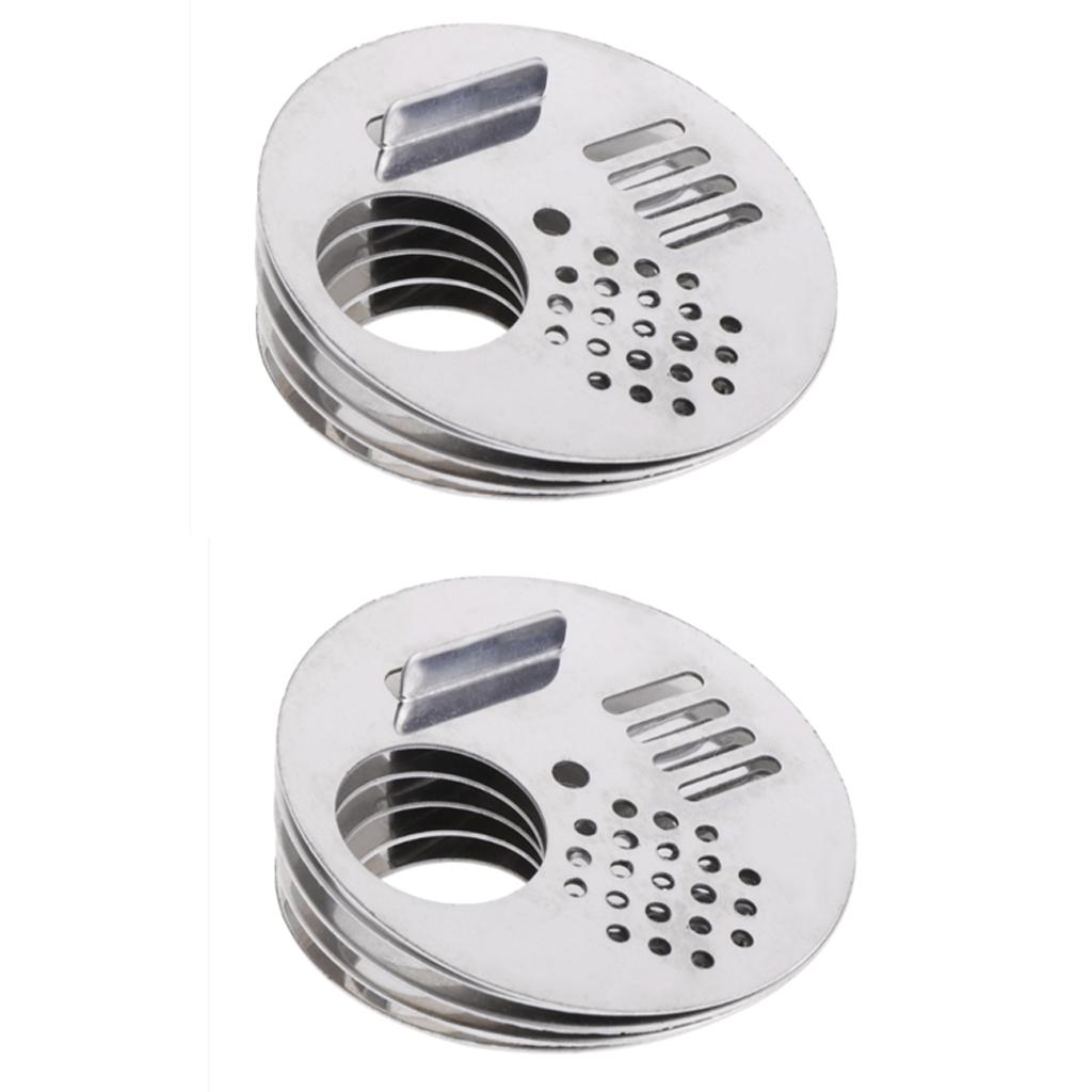 Bee Hive Door Vent Stainless Steel Entry Gate Beekeeping Equipment Rotating Disc for Nucleus Mini Hive Box