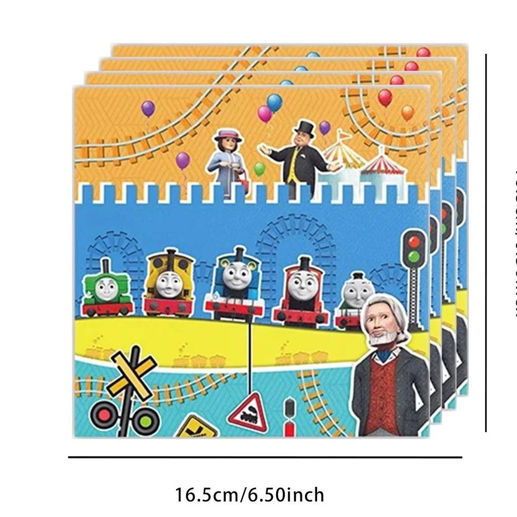 Thomas Trains Theme Party Decorations Thomas Friend Plates Cups Backdrop Balloons Kids Birthday Party Supplies Baby Shower Gifts