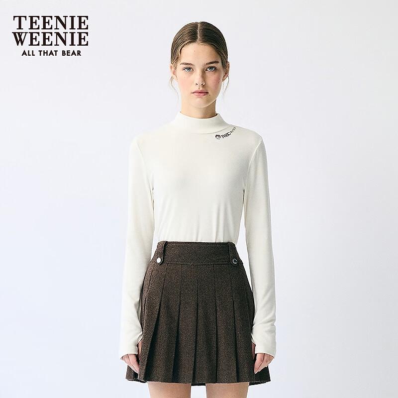 Teenie Weenie Women s High-Neck Long-Sleeve T-Shirt L