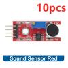 1-10pcs Sound Sensor Module Sound Control Sensor MAX4466 MAX9814 Detection Whistle Switch Microphone Amplifier For Arduino 7