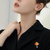 New fashion trend small fish pearl rhinestone brooch creative personality animal corsage manufacturer