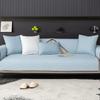 Summer 3D Diamond Mesh Sofa Cushion, Mat Seat Cushion, High-end Anti-slip Sofa Cover, Ice Cover Cloth Towel
