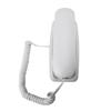 Wandmontage-Festnetztelefonverlängerung ohne Anrufer-ID-Heimtelefon für Hotelfamilien(Weiß)