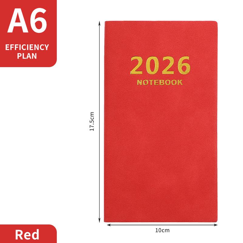 Globaler 2026 Tagesplaner: 365-Tage-Planer & Selbstdisziplin-Check-in-Notizbuch