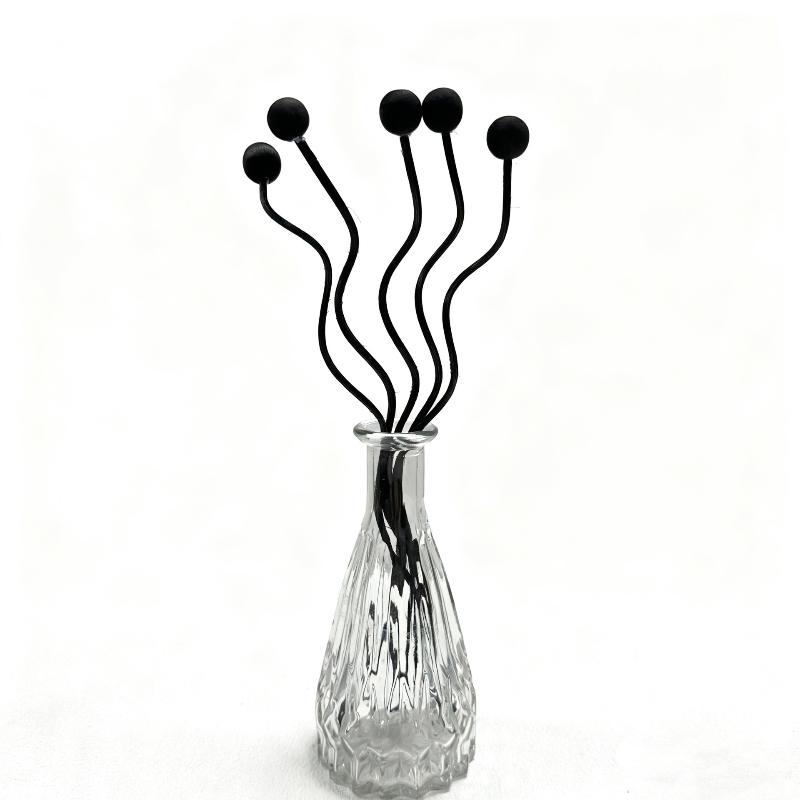 Wooden Bead Wave Shaped Rattan Reed Diffuser Sticks Replacement Refill For Home Fragrance Aromatherapy Office Home Decor