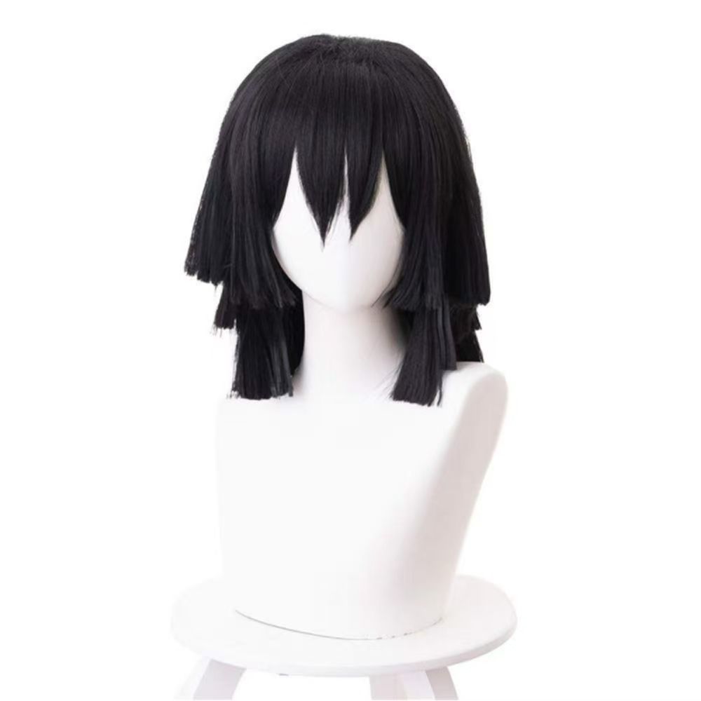 Anime Cosplay Pruik Aziatisch Kort Haar Lang Haar Cosplay