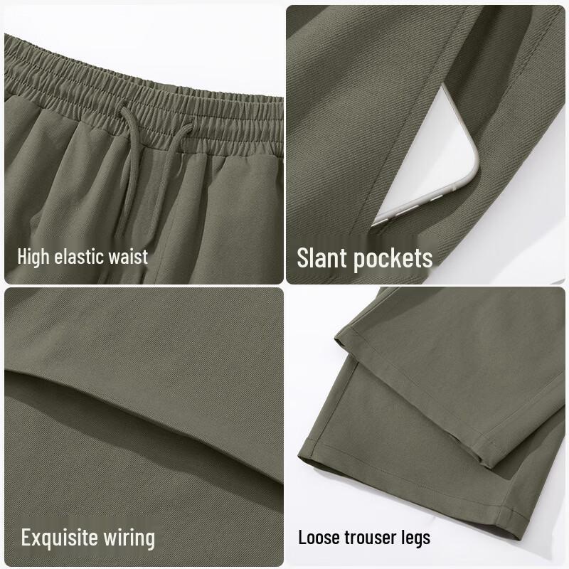 Warrior Men's Wide Leg Casual Sport Pants