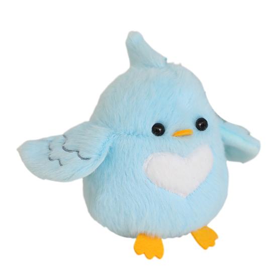 5 Inch Plush Shoulder Magnet Stuffed Animal Toy Cute Parrot/Crow/Cockatiel/Owl Birds Plushies Present for Kids Teens Adults