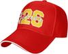 Class of 2026 Senior Graduation Baseball Cap Polyester Casual Adjustable Cap for Adults
