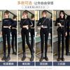 New Tight Pencil Spring and Autumn High Waist Thin Black Pants Black Leggings Women's Summer Thin Outer Wear