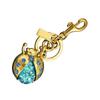 Rhinestones Ladybugs Keychain Portable Alloy Construction Multipurpose Travel Accessory