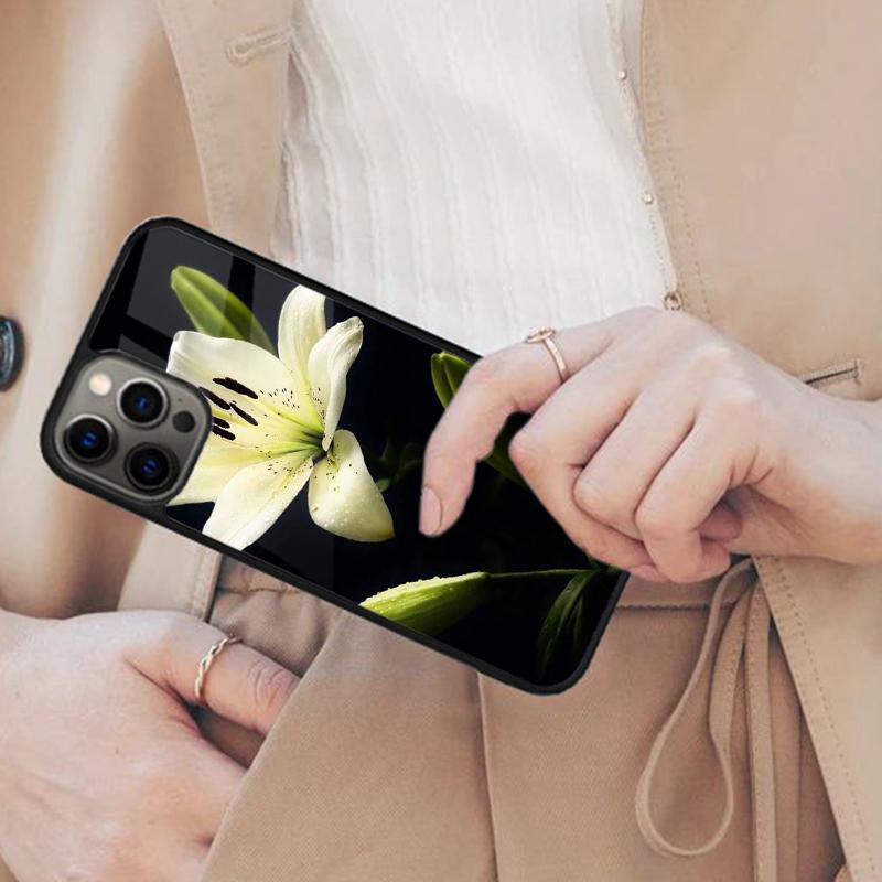 Lily Flowers Magnetic Phone Case For APPLE iPhone 17 Air 16 14 13 12 Pro Max 15 Plus Wireless Charge With MagSafe Cover