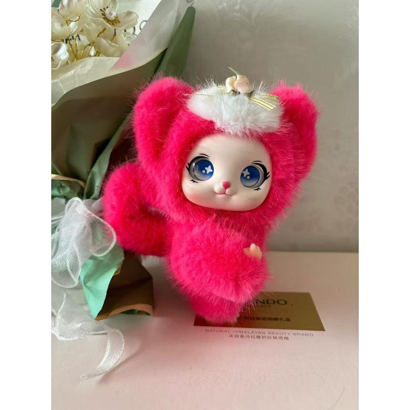 High Quality Squirrel Vinyl Face Doll Children'S Toy Festival Birthday Christmas New Year Gift Desk Collection Decoration