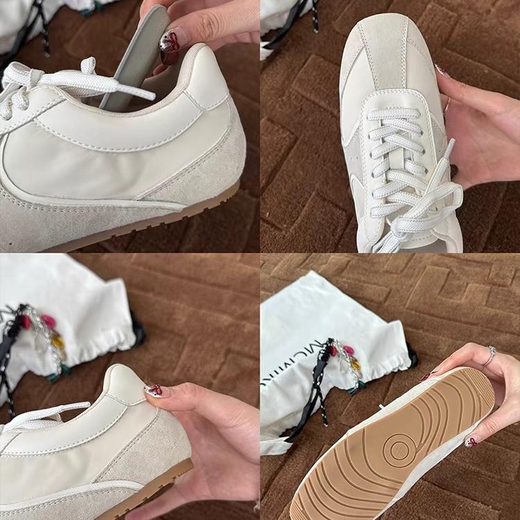 Soft-soled retro moral training shoes women's 2025 spring new soft leather casual Forrest Gump shoes flat-soled commuter style versatile board shoes